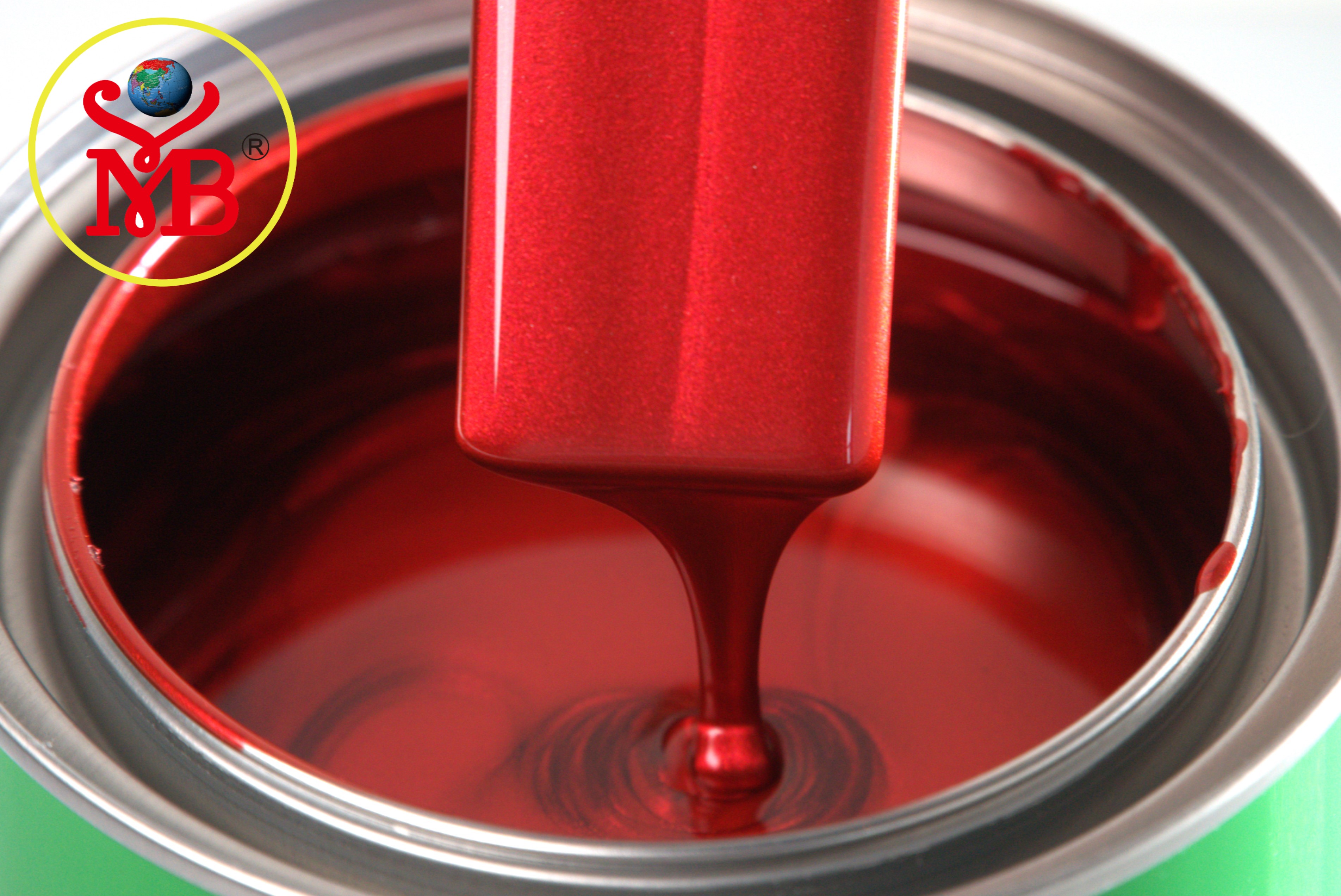 181 Chinese Red Silver