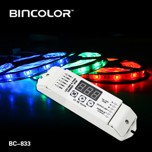 BC-833 DC12V-DC24V 3 каналов освещения dmx диммер управления rgb dmx512 декодер - Product Image 3
