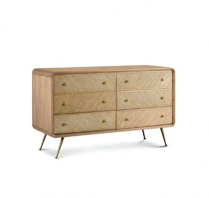Mobiliário personalizado em madeira sólida, moda nórdica, alta qualidade, sala de estar, hotel, b & b