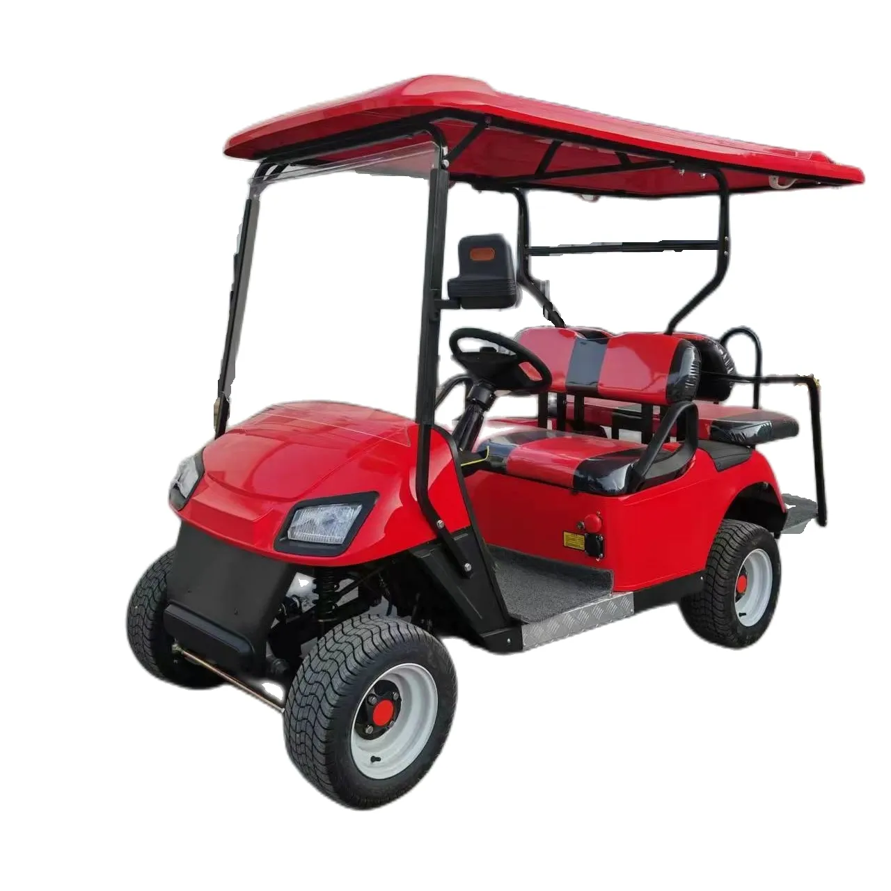 Offre Spéciale moderne unique voiturette de golf électrique 2 places batterie au lithium-ion 48 volts mini voiturette de golf électrique