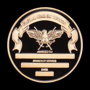 Tùy chỉnh thiết kế toàn cầu chống khủng bố cống đồng xu chúng tôi phong cách Viễn Chinh kỷ niệm huy chương cho món quà hoặc bộ sưu tập - Product Image 2