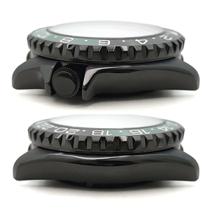 Vỏ đồng hồ SKX Classic màu đen bóng, vị trí kim giờ 4, dành cho máy SKX007 009, kính sapphire, vòng chapter, phụ kiện độ chế - Product Image 5