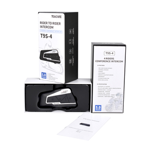 Sistema de intercomunicación avanzado para casco de motocicleta, intercomunicador BT de 1200m con bluetooth para 4 conductores, otros accesorios de motocicleta - Product Image 4