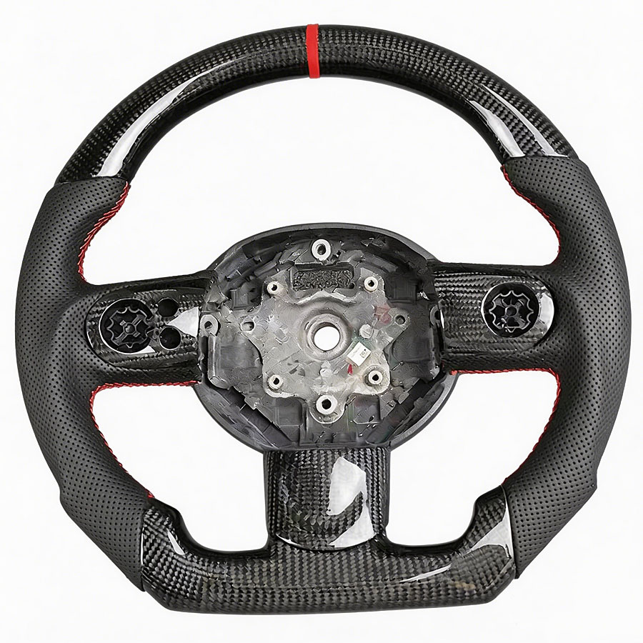 Fibre de carbone + Cuir