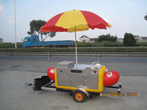 带食品卡车的拖车卡车设备齐全的移动好JY - Product Image 6