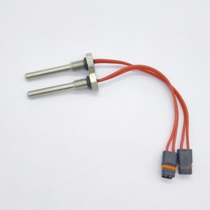 2 fios rosqueados m8 pt100 pt1000 <span class=keywords><strong>sensor</strong></span> de temperatura 3 fios 4 fios High Precision Classe a B com aço inoxidável Thread Probe