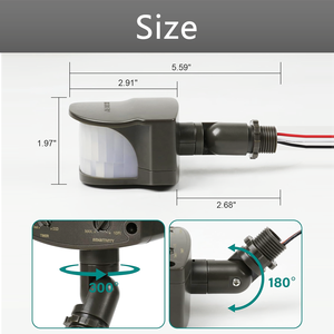 3 Working Modes Pir Motion <strong>Sensor</strong> for Security Floodlight - Product Image 6