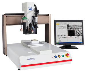 Dispenser di colla per visione a tre assi su misura robotico per il controllo del computer programmazione visiva macchina di erogazione della colla con fotocamera - Product Image 2