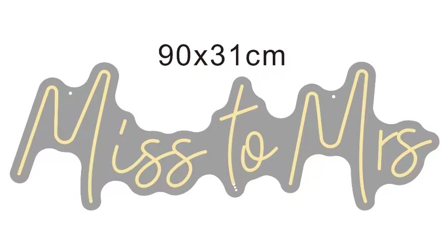 Lumière LED, de Miss à Mme.