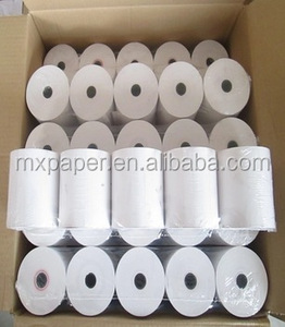 Chất lượng cao BPA-free giấy nhiệt cuộn 57 Mét Chiều rộng lớp duy nhất số lượng cho tiền mặt đăng ký & POS máy in cho ATM & POS Máy - Product Image 2