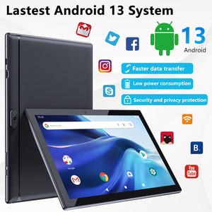New <strong>Android</strong> 13 Business Tablet <strong>Keyboard</strong> Mouse Leather Case USB Type C Charging Interface Quad Core Rockchip GPS Passive Pen - Product Image 4