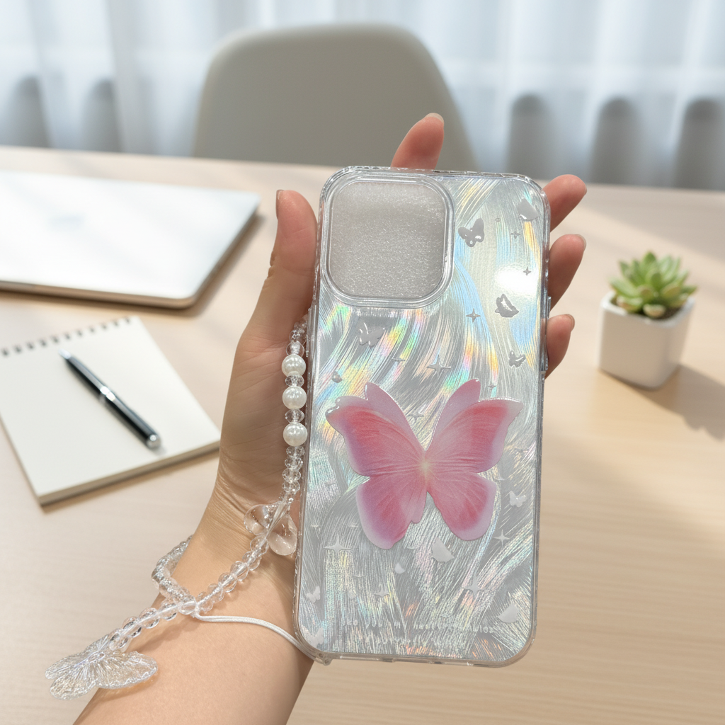 Large Pink Butterfly