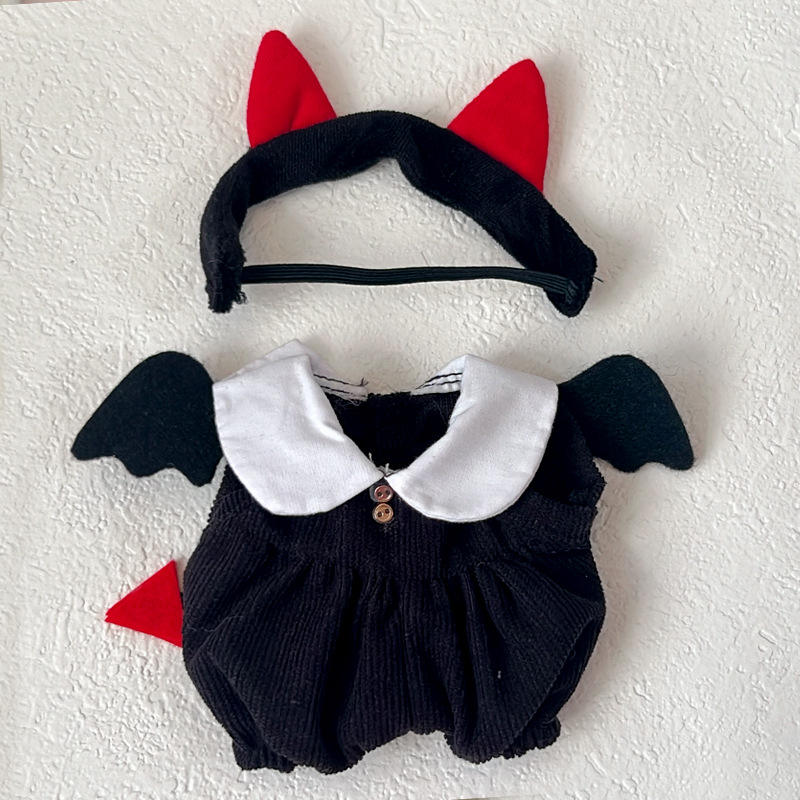 Traje de demonio de dos alas