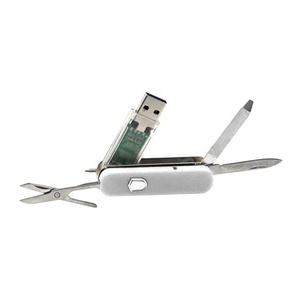安価な多機能USBサムドライブ高速ジャンプUディスクオンキー16Gb印刷ロゴキーナイフ1Gb4Gb8Gbメモリスティックプロデュオ - Product Image 1