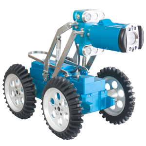 Cámara robot de inspección de tuberías de alcantarillado con sistema CCTV de inspección de tuberías para detección de tuberías grandes de 100-600mm - Product Image 6