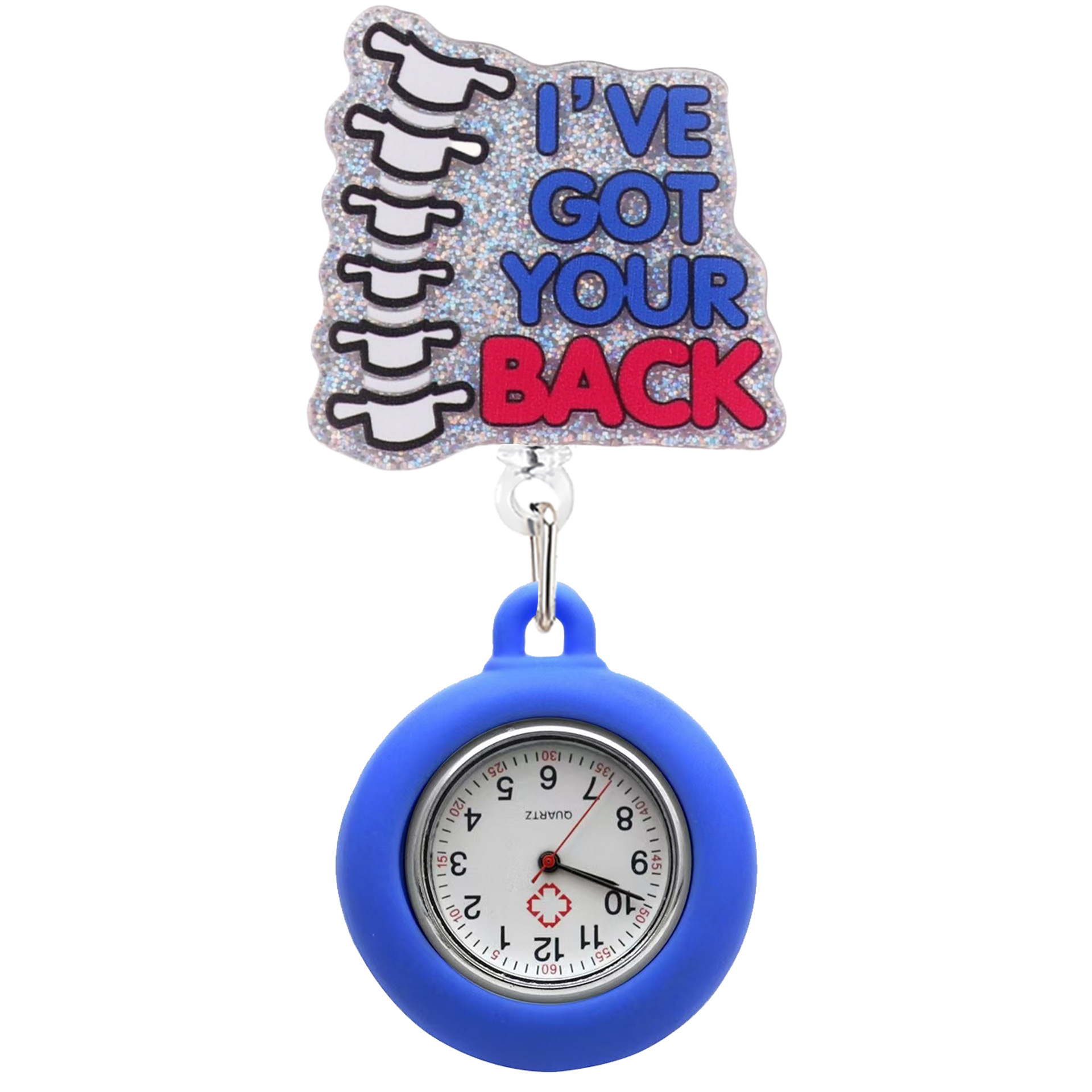 Orologio in argento con dorso in argento