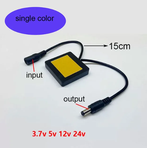 触摸传感器开关DC 12V 24V 5A 60w发光二极管智能单键镜灯开关浴室镜触摸调光开关 - Product Image 3