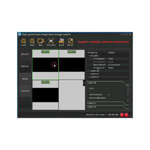Dongle-freie Hochgeschwindigkeits-Bilddatenerfassungs-Bild verarbeitung software für die Trajektori-Erkennung in Echtzeit