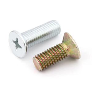 カスタマイズされたDIN965ブラックジンクメッキクロスフィリップス皿頭小ねじM2M3 M4 M5 M6 M8 6mm - Product Image 5