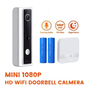 HD 1080p ön kapı zili L1 kamera yüz tanıma İnsan hareket izleme ses algılama fonksiyonları casus güvenlik kamerası - Product Image 6