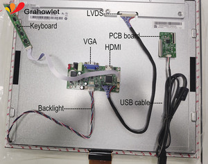 USB PCAP 19 pollici industriale TFT LCD Touch Screen modulo Display capacitivo Touch pannello per computer - Product Image 2