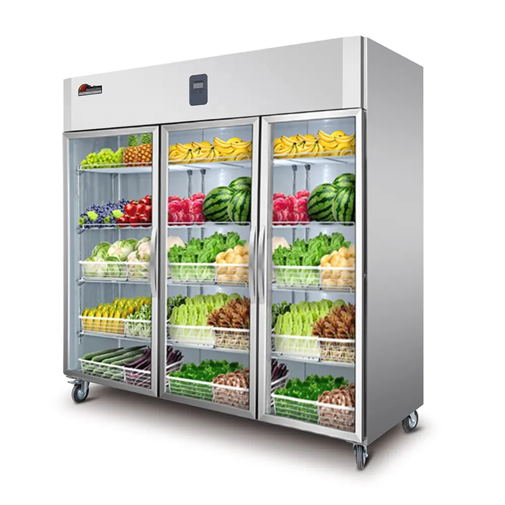 Frigorifero Bibite Vetrina Vetrine Frigo Vino Porte Transparent Fruits Supermarket Verticale Per Bibiteg Bevande Con Vetro