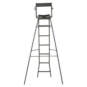 Phong Cách Mới Treestands 10ft Hai Người Đàn Ông <span class=keywords><strong>Tripod</strong></span> <span class=keywords><strong>Tree</strong></span> Đứng Săn Bắn Hươu Đứng Súng Ghế Thang - Product Image 4