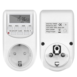 220V tipo europeo presa timer digitale programmabile settimanale 7 giorni - Product Image 2