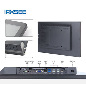Precio barato 32 pulgadas LCD TV capacitivo Montaje en pared Tablero inteligente Pantalla de panel interactivo Monitor de pantalla táctil de PC todo en uno - Product Image 5