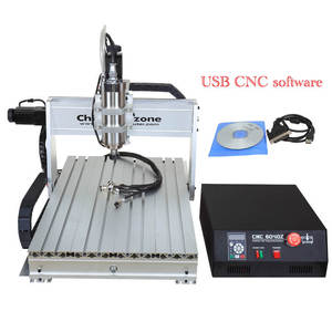 Riel de guía lineal 6040, máquina enrutadora CNC de 3 ejes para PCB