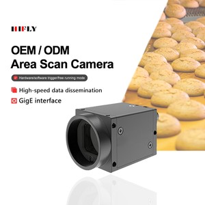 1.3MP ตรวจจับพื้นที่สูง1/3 "CCD ทั่วโลกเครื่องชัตเตอร์กล้อง GigE อุตสาหกรรม