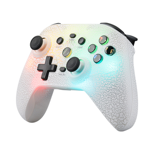 NS21 abbagliante RGB effetto luce Controller di gioco supporta IOS/Android/PC con pulsanti di programmazione