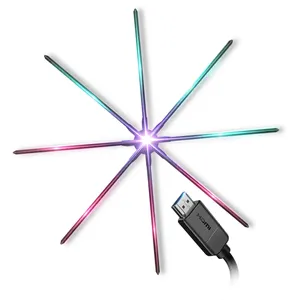 3D全息高分辨率HDMI-输入云控制拼接<span class=keywords><strong>Wifi</strong></span>全息显示3D全息发光二极管风扇广告显示
