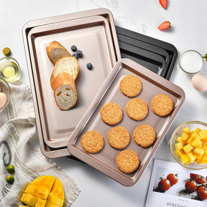 Besafe Nonstick Easy Clean Bakeware Carbon Steel Cookie <strong>Baking</strong> Sheet Pan <strong>Baking</strong> Replacement Tray for Toaster Oven - Product Image 1