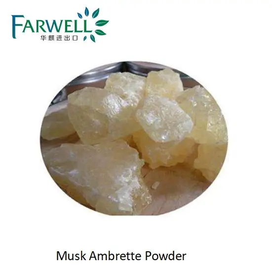 Farwell almizcle de abelmosco polvo fragancia 83-66-9