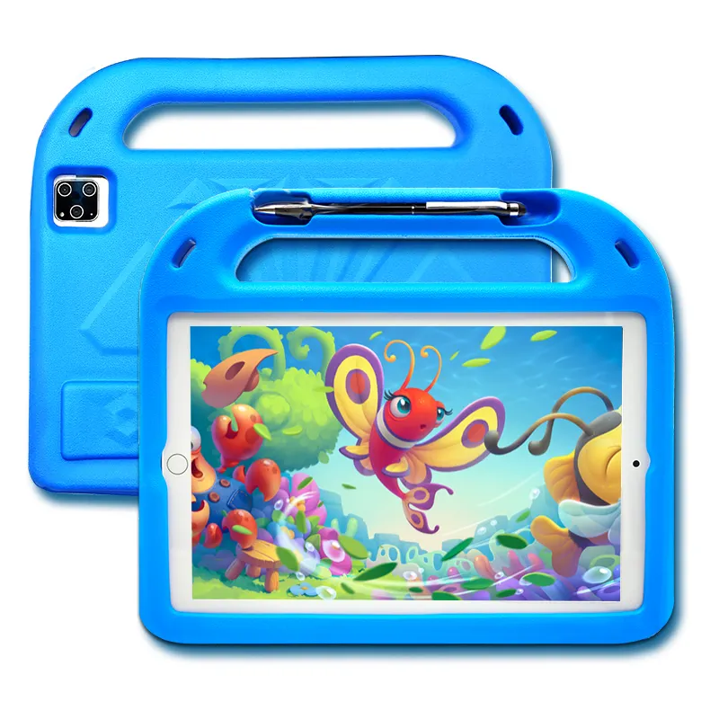 Wintouch Eva Case Tablet educativo infrangibile per bambini con Slot per Sim Card schermo IPS Tablet da 16GB di RAM 10 pollici Android