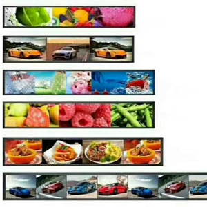 Customized Different Size Stretched bar Lcd 27.7&quot; ultra Wide Monitor Touch Screen Digital <strong>Display</strong> - Product Image 1