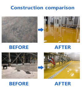 Water-Based PU Flooring Coating <strong>Polyurethane</strong> Mortar Floor Coating for <strong>Concrete</strong> for Plastic and Rubber Usage