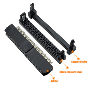 Idc Ribbon Female Connector Customized 2.0mm 26pin Flat Ribbon Idc Connector Female Idc Cable <strong>Assembly</strong> - Product Image 3