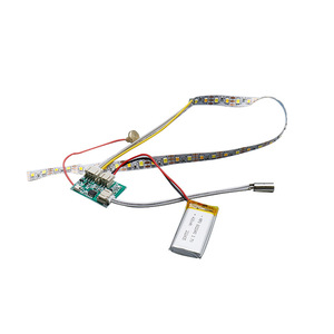 Werkseitiges tragbares LED-Lampen modul mit Touch-Sensor und wiederauf ladbarem 18650 3,7 V-Akku