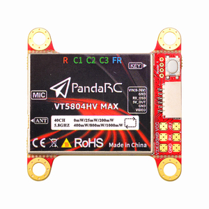 PandaRC最高評価VT5804HV MAX VTX5.8GHzワイドカバレッジビデオトランスミッター25mW/200mW/400mW/800mW/1000mW (RC用) - Product Image 5