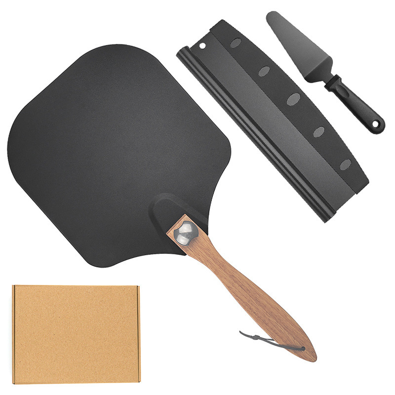 3-piece non-stick pan set: kraft paper box
