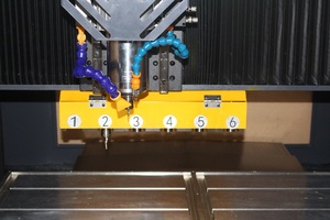 Enrutador CNC de escritorio Máquina de grabado de 3kw Gabinete DE CONTROL DE enrutador CNC Mesa con ranura en T Enrutador CNC para madera - Product Image 5