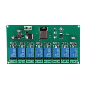 Modulo relè WIFI a 8 canali ESP8266 per il controllo Wireless dei componenti elettronici DC 7-28V/5V - Product Image 2