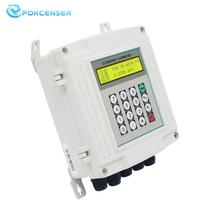 Pokcenser Oem 4-20ma <strong>Output</strong> Ultrasonic Water Flow Meter DN15-DN50 Small Size Clamp on Transducer Ultrasonic <strong>Flowmeter</strong> - Product Image 4