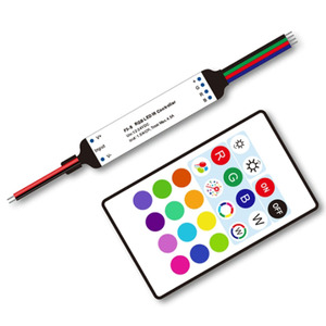 F3-S 3CH * 1,5 A 12-24VDC комплект инфракрасного постоянного напряжения RGB светодиодный мини-ИК контроллер 24 ключа пульт дистанционного управления для 5 м RGB полосы света - Product Image 1
