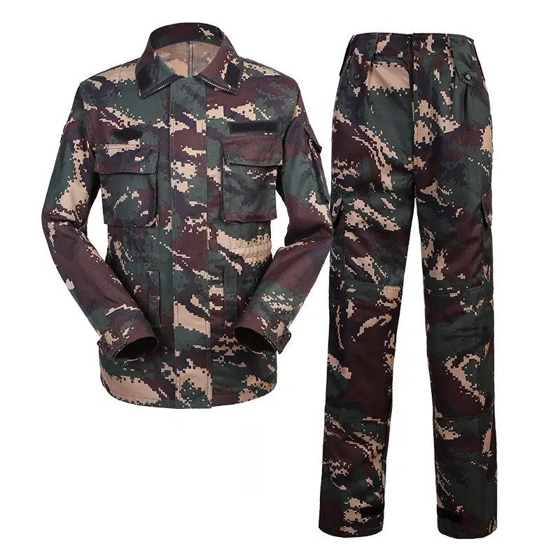 Uniforme malayo Pengda con material duradero Venta De fábrica al por mayor uniforme de camuflaje uniforme gris ACU