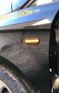 Vinstar oto elektrik sistemi füme lens dinamik LED dönüş sinyal lambası VW Bora Golf için Mk4 Passat B5.5 Polo Jetta - Product Image 6