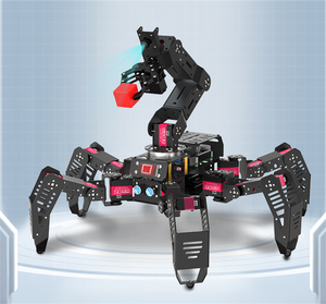 Raspberry Pi 4B Hexapod Robot SpiderPi Pro Kit, оснащенный ИИ-видением, Роботизированный рычаг отслеживания и захвата - Product Image 2