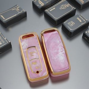 ホンダ & アキュラTLキーレスエントリーキーフォブカバー保護シェル用スマート対応キーケースカーキーアクセサリー - Product Image 3